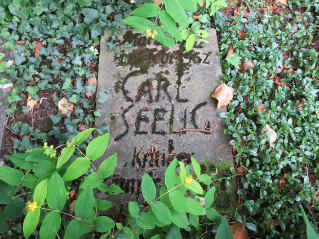 Grabstein von Carl Seelig (1894–1962) 